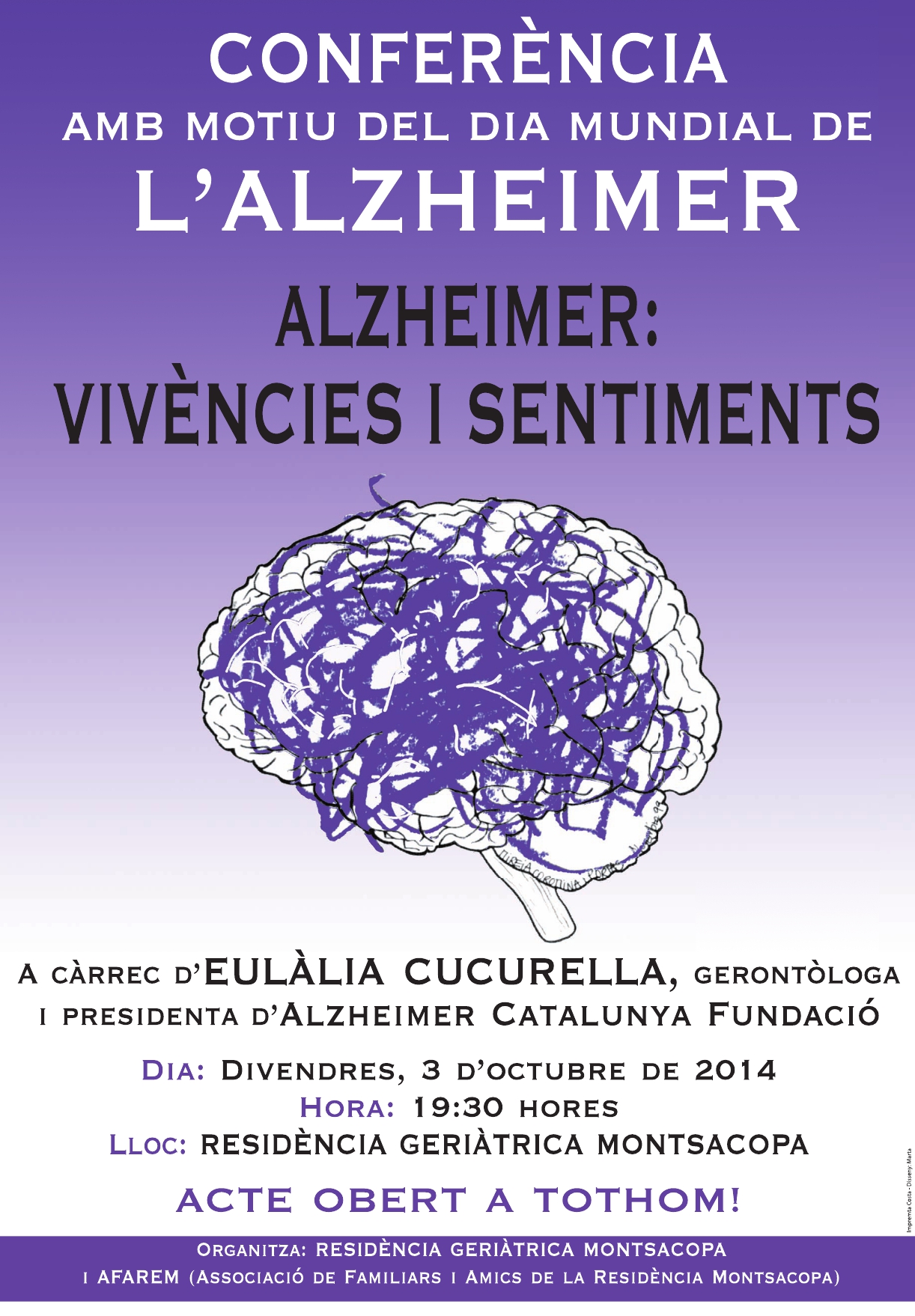 CARTELL Alzheimer 2014